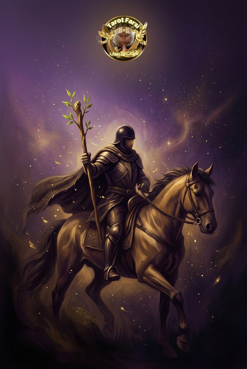Knight of Wands tarot card