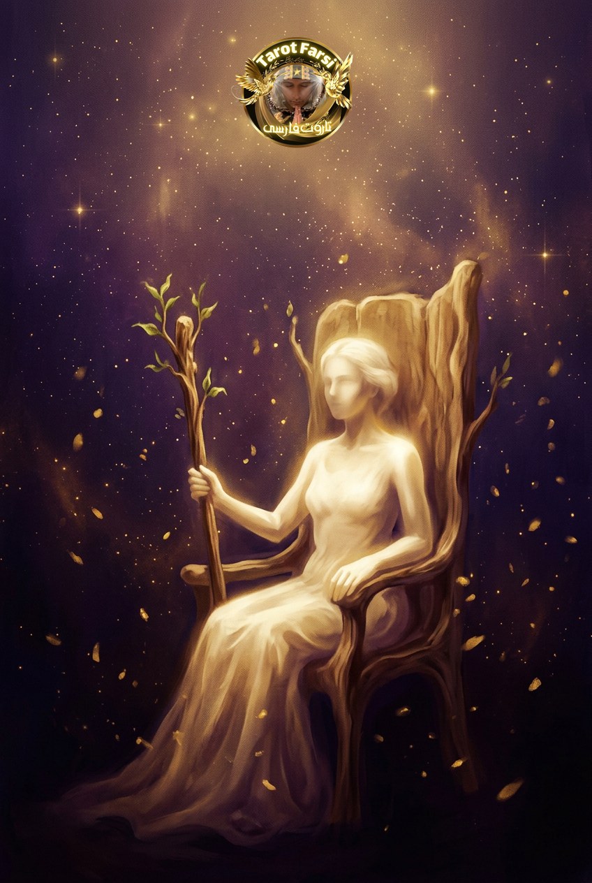 ملکه از چوبها